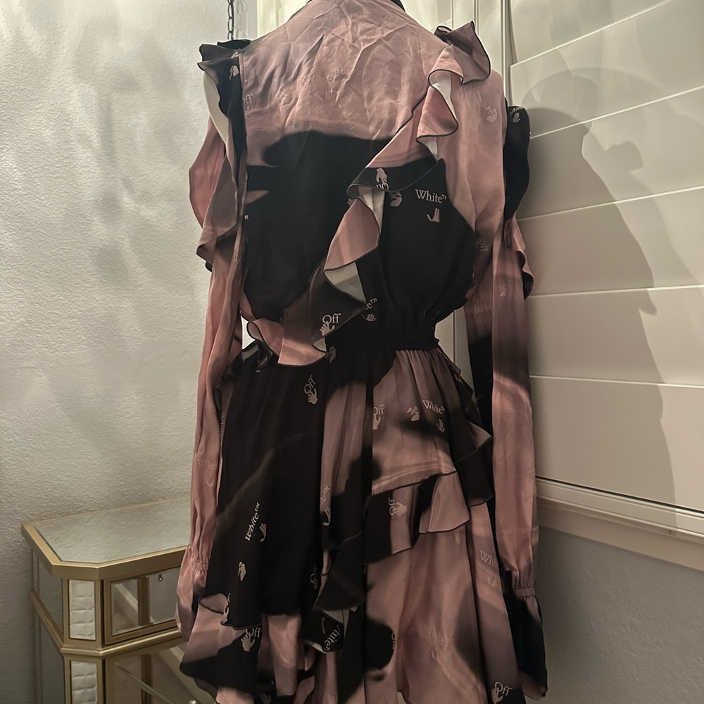 OFF-WHITE RUFFLE DRESS NWT - Picture 3 of 13